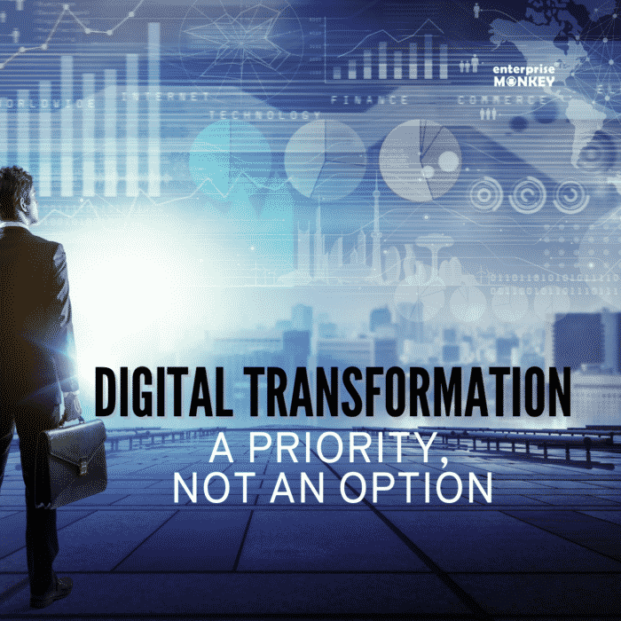 DIGITAL TRANSFORMATION A priority, not an option.