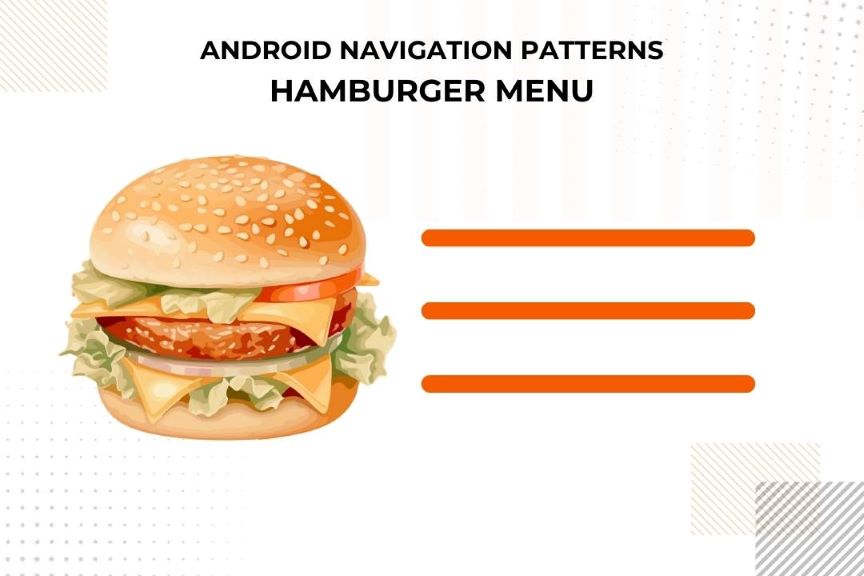 Hamburger Menu- Android Navigation Pattern