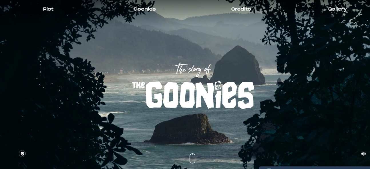 The Goonies Parallax Scrolling 