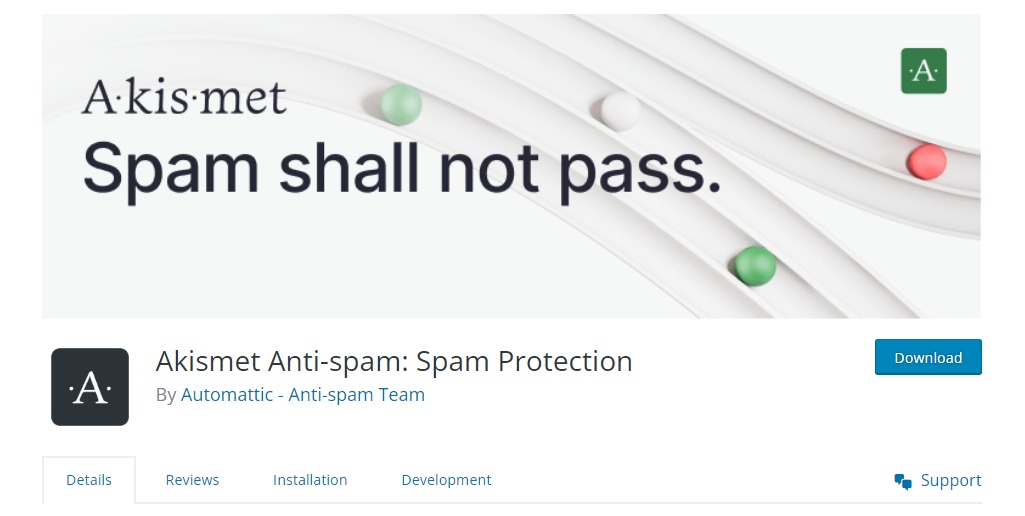 Akismet anti spam