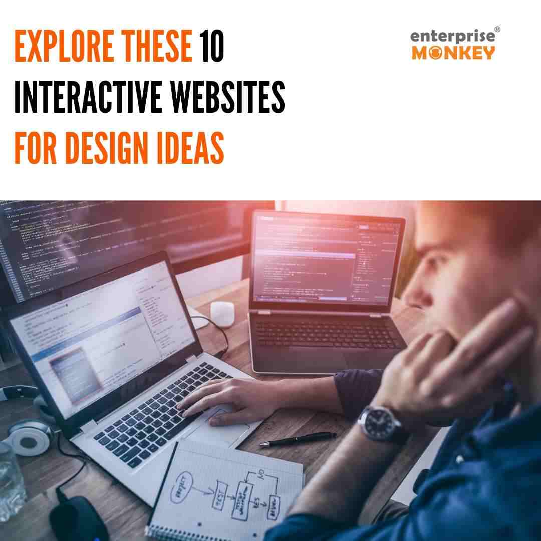 10 interactive websites for website design ideas