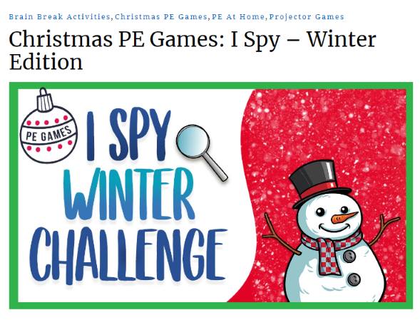 i-spy: theme-based and interactive games
