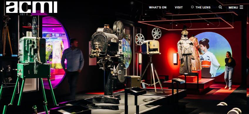 moving image in ACMI website